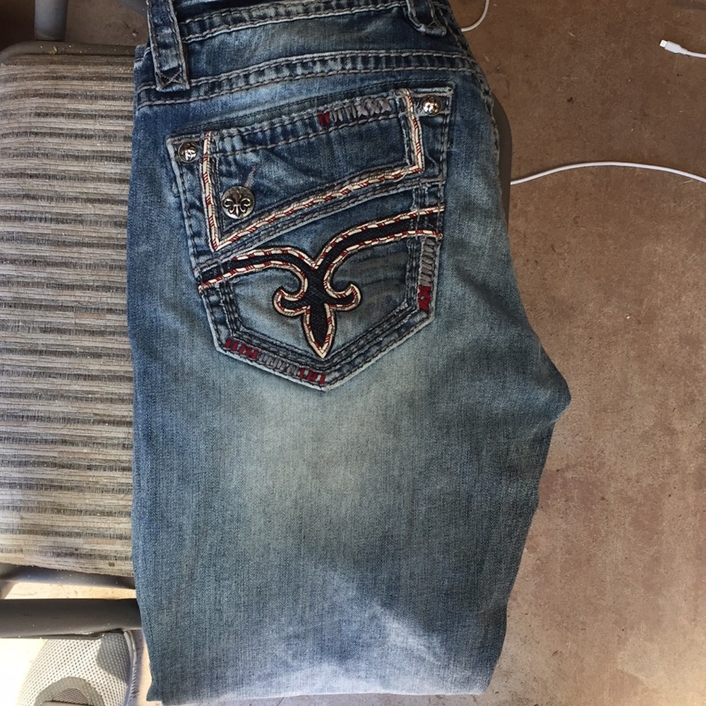 Rock Revival 34 Men’s Designer Jeans